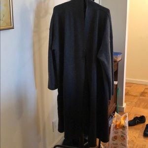 Eileen Fisher hombre wool coat
